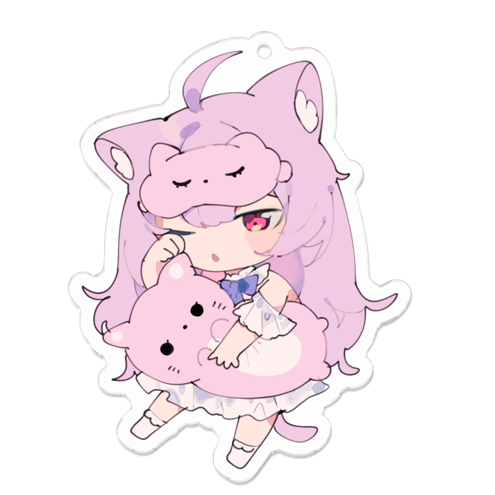 アクリルキーホルダー - 70 x 70 (mm)