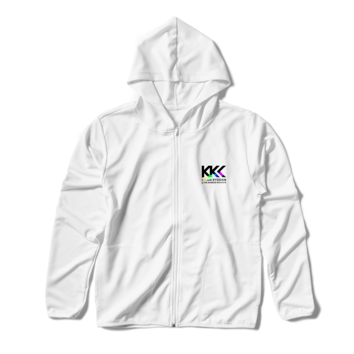 ジップパーカー - S - ホワイト