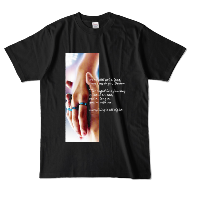 カラーTシャツ - L - ブラック (濃色)