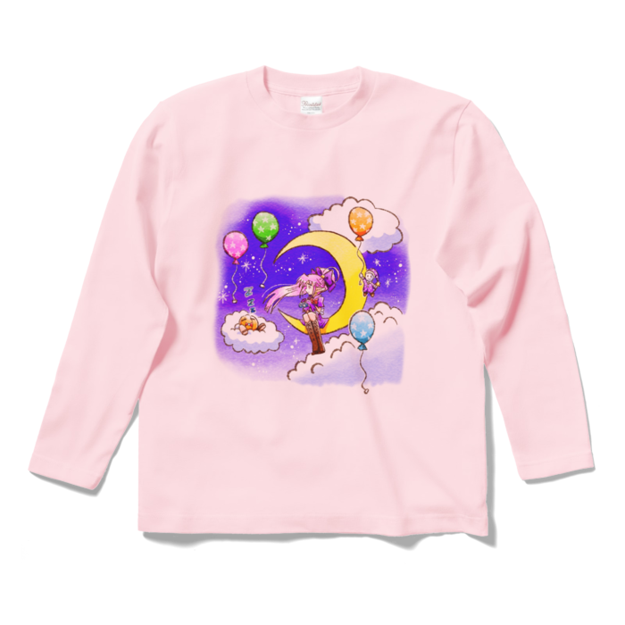 ロングスリーブTシャツ - S - ライトピンク