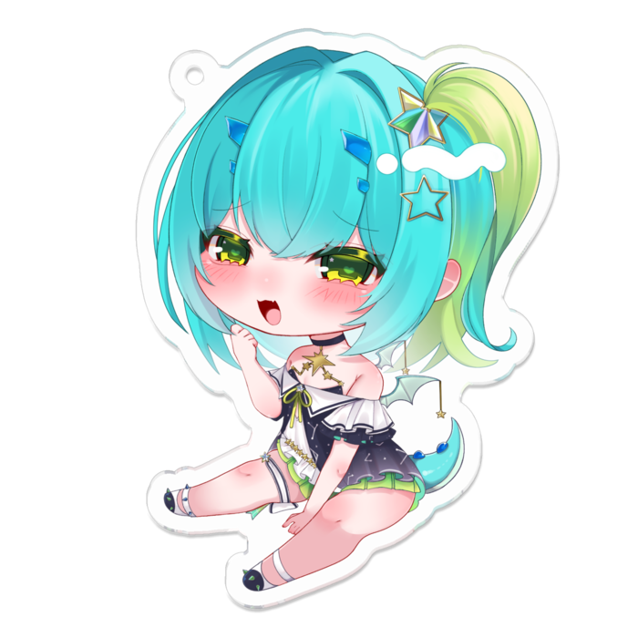 アクリルキーホルダー - 70 x 70 (mm)