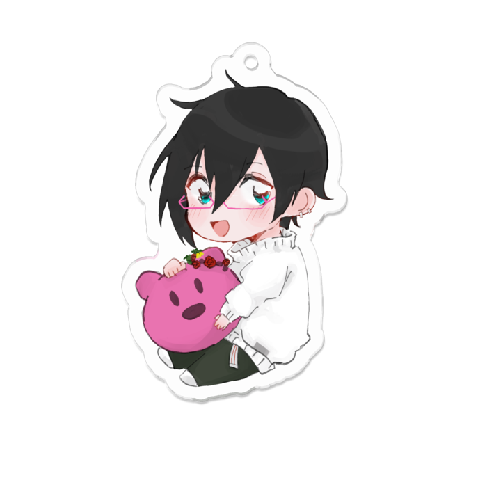 アクリルキーホルダー - 70 x 70 (mm)