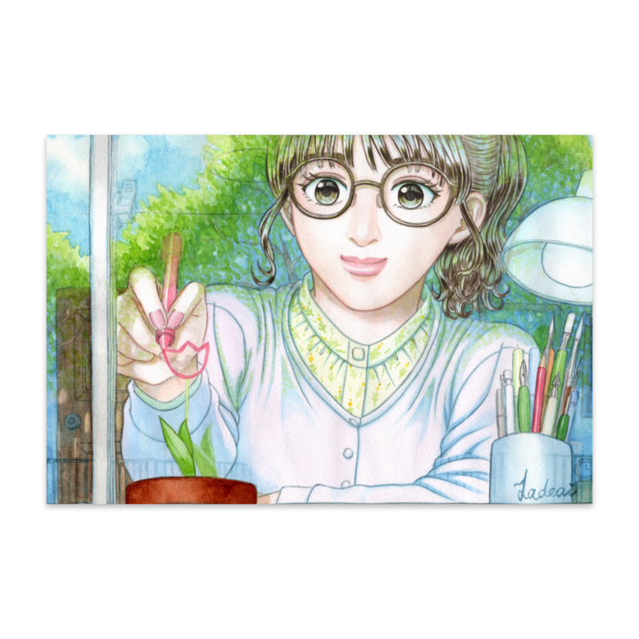 ポストカード(10枚セット) - ヴァンヌーボVGスノーホワイト195kg