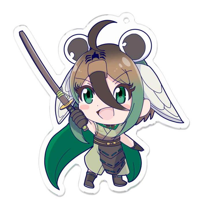 アクリルキーホルダー - 70 x 70 (mm)