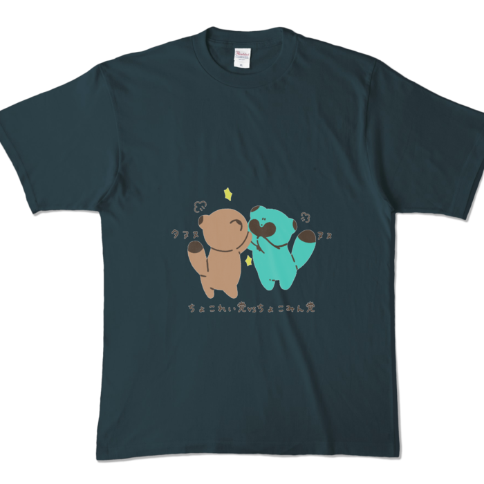 カラーTシャツ - XL - デニム (濃色)