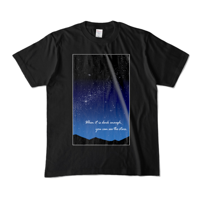 カラーTシャツ - M - ブラック (濃色)
