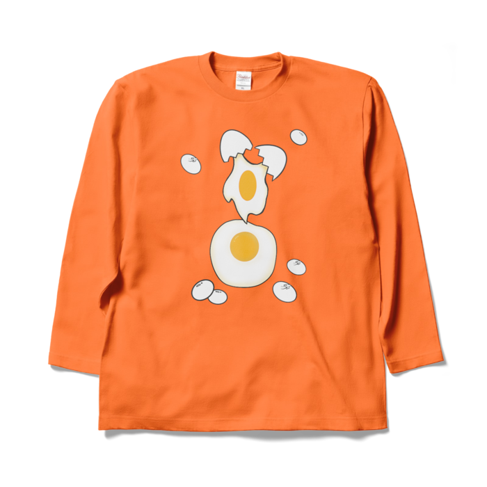 ロングスリーブTシャツ - XL - オレンジ