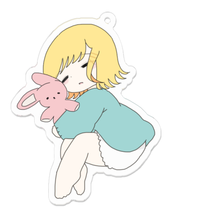 アクリルキーホルダー - 70 x 70 (mm)