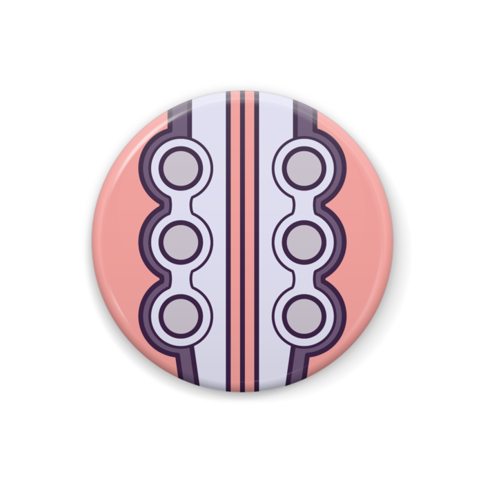 缶バッジ (コクリコ)