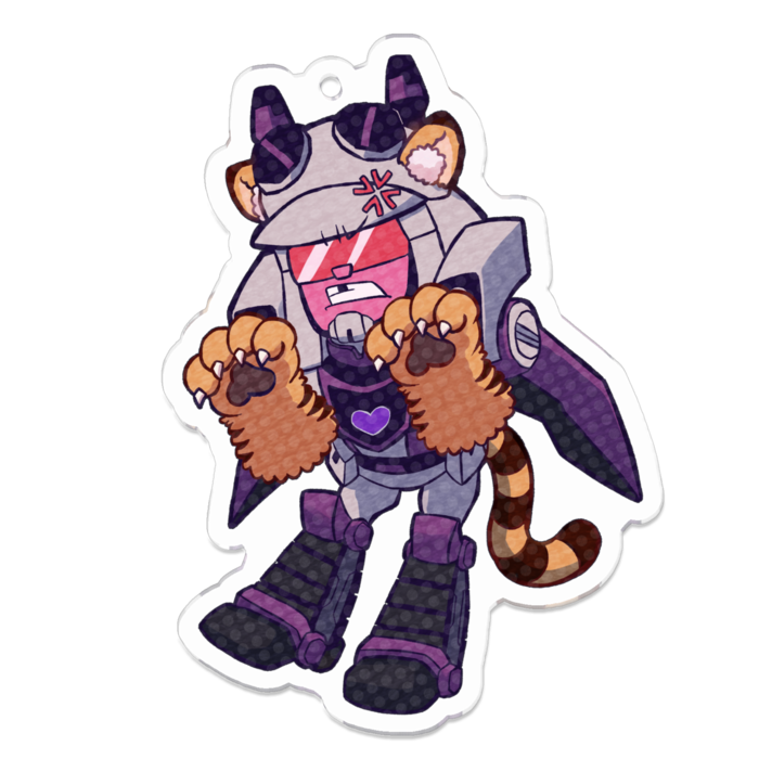 アクリルキーホルダー - 70 x 70 (mm)