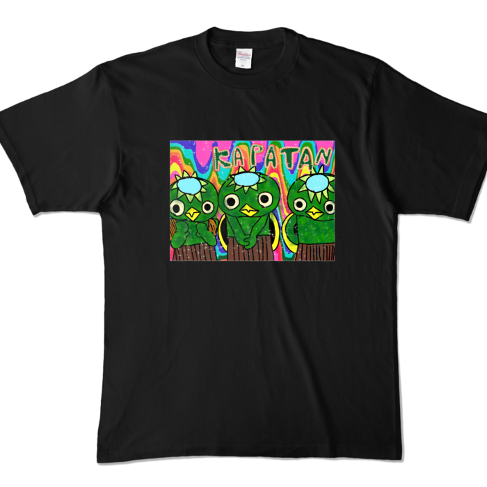 カラーTシャツ - XL - ブラック (濃色)