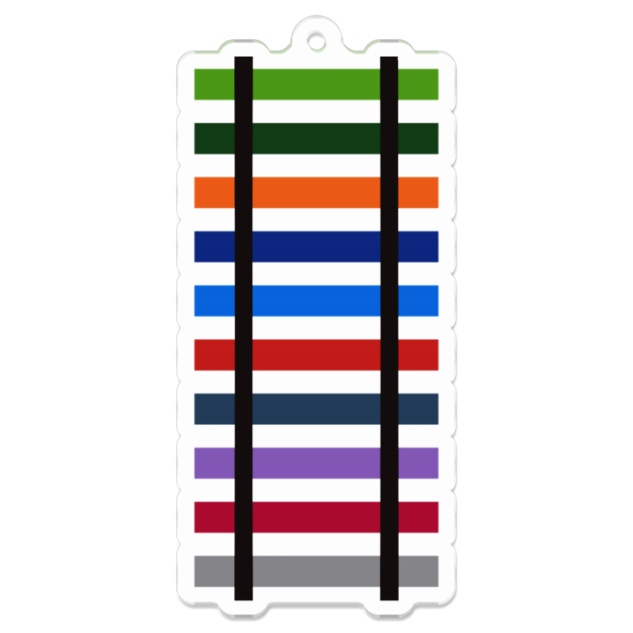 アクリルキーホルダー - 70 x 70 (mm)