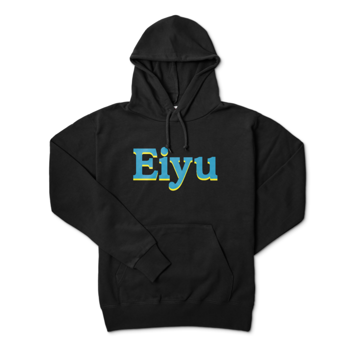 hoodie - L - black