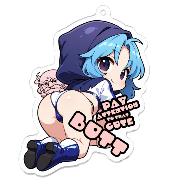 アクリルキーホルダー - 70 x 70 (mm)