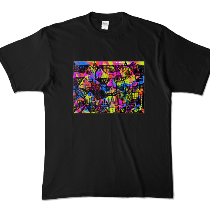 カラーTシャツ - XL - ブラック (濃色)