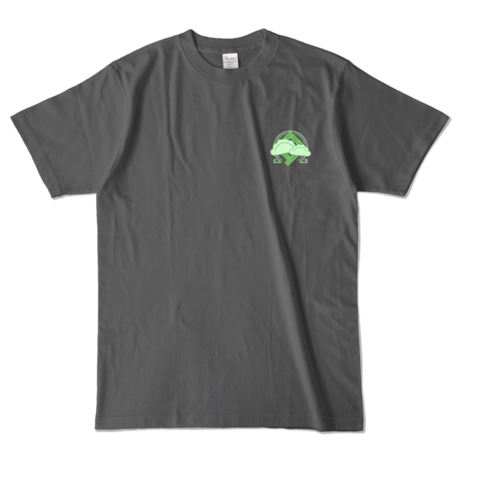 カラーTシャツ - L - チャコール (濃色)