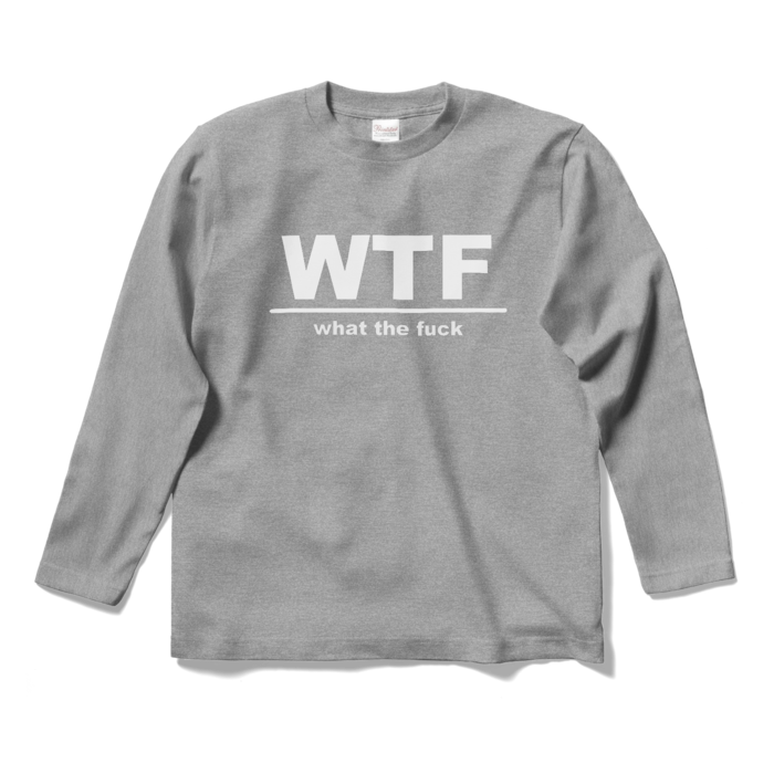 ロングスリーブTシャツ - S - 杢グレー