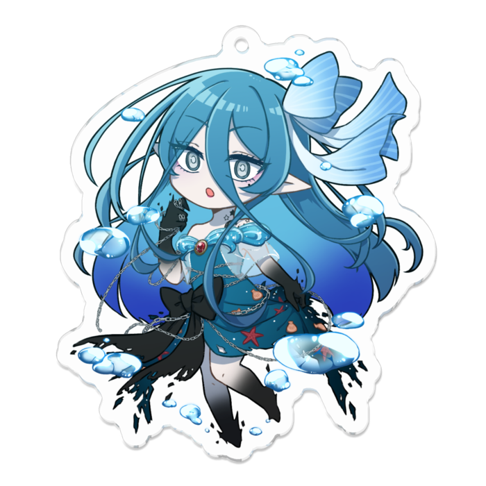 アクリルキーホルダー - 70 x 70 (mm)