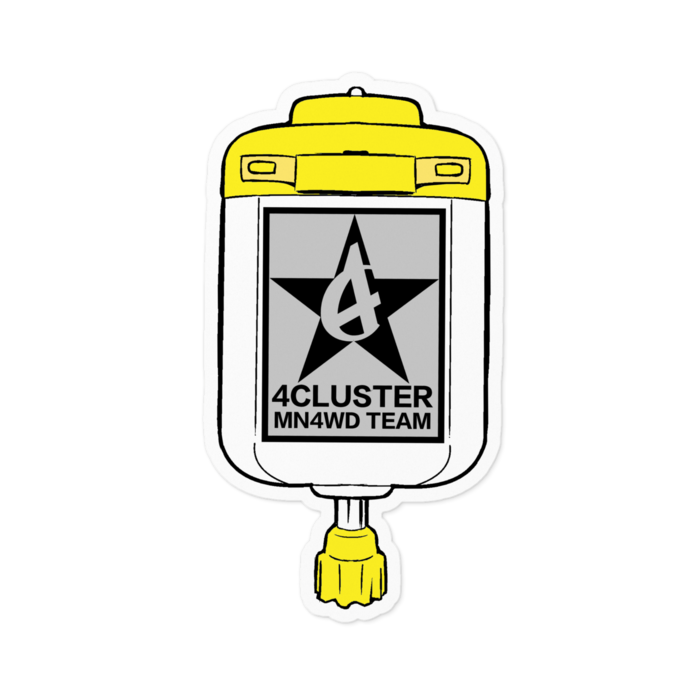 ステッカー - 100 x 100 (mm)