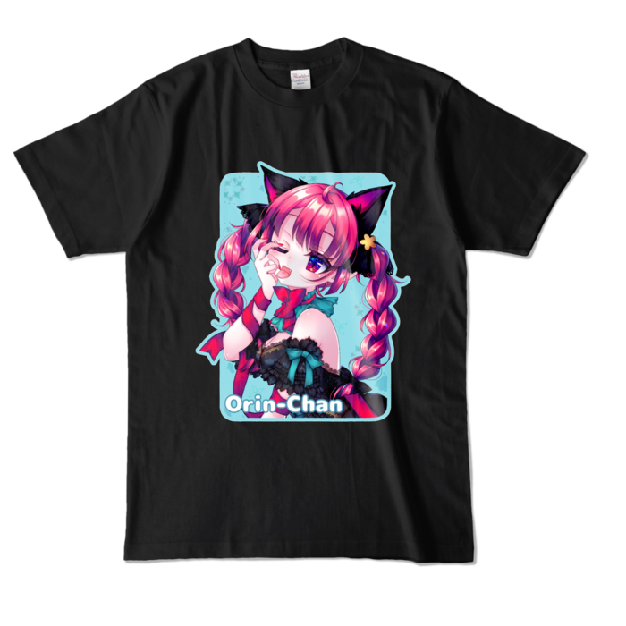 カラーTシャツ - L - ブラック (濃色)