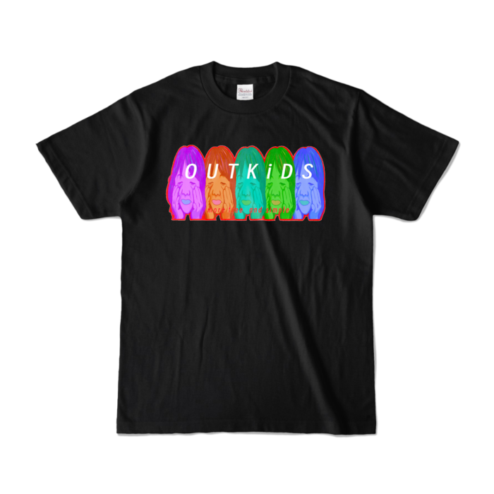 カラーTシャツ - S - ブラック (濃色)