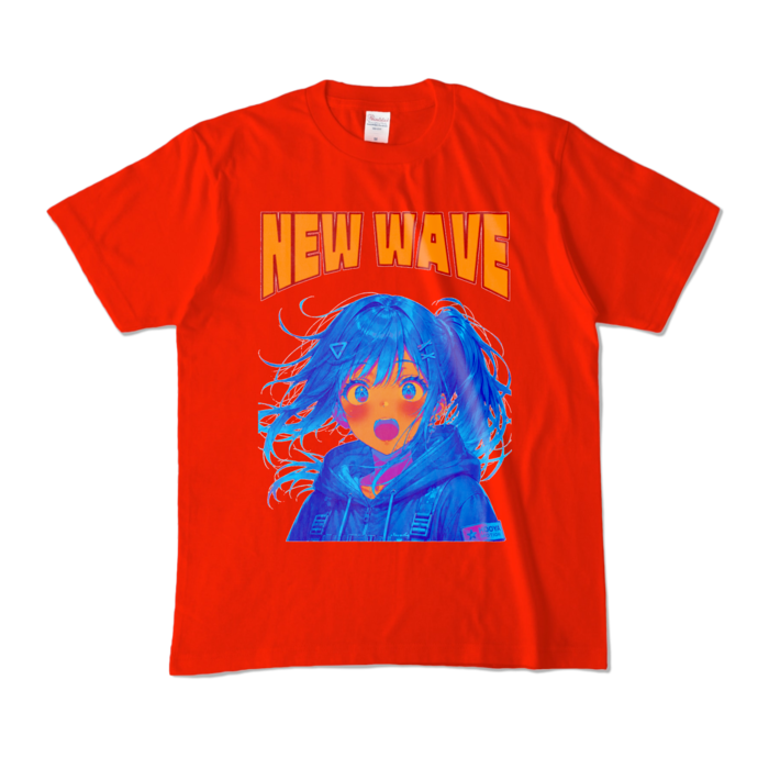 カラーTシャツ - M - レッド (濃色)