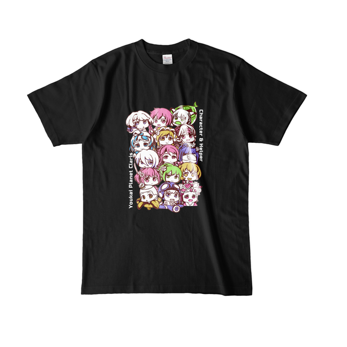 カラーTシャツ(濃色) - L - ブラック