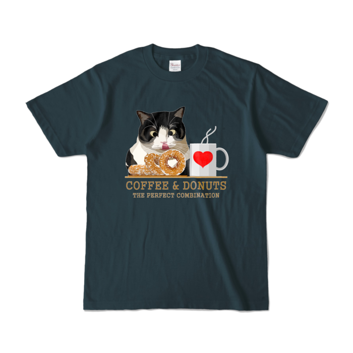 カラーTシャツ - S - デニム (濃色)
