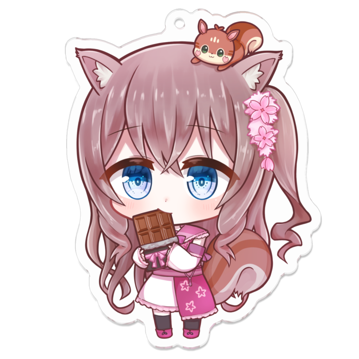 アクリルキーホルダー - 70 x 70 (mm)