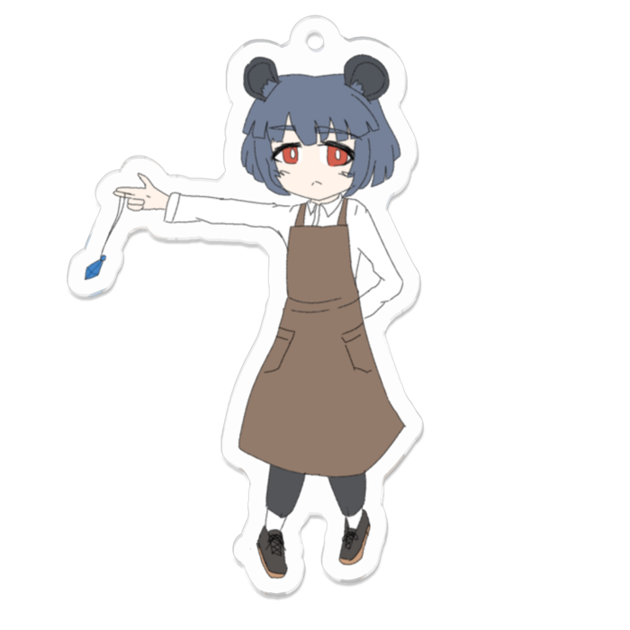 アクリルキーホルダー - 70 x 70 (mm)