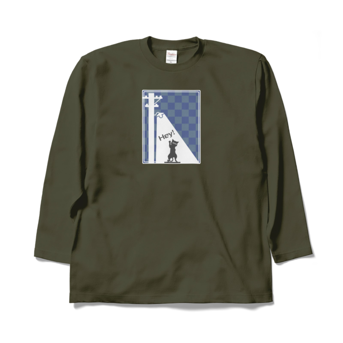 ロングスリーブTシャツ - XL - アーミーグリーン
