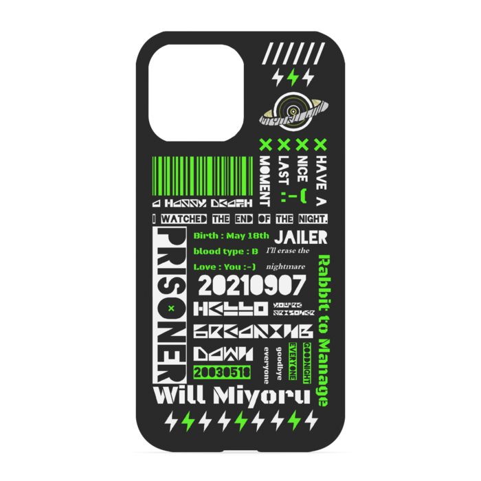 iPhoneケース - iPhone 13 Pro Max -(Black)