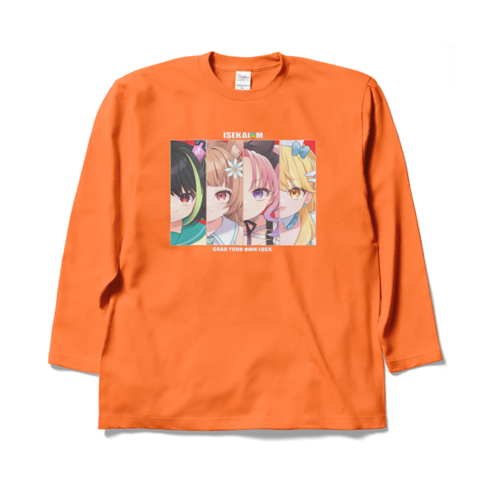 ロングスリーブTシャツ - XL - オレンジ