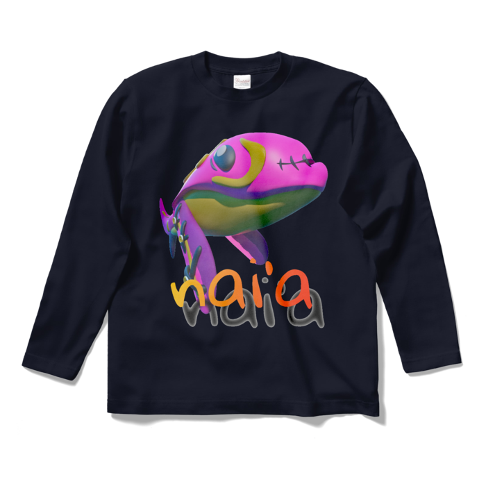 ロングスリーブTシャツ - S - ネイビー