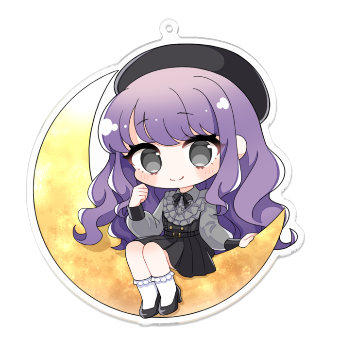 アクリルキーホルダー - 100 x 100 (mm)