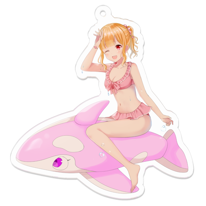 アクリルキーホルダー - 70 x 70 (mm)