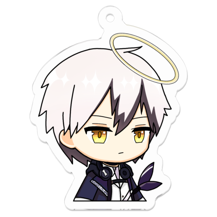 アクリルキーホルダー（コーティング） - 50 x 50 (mm)