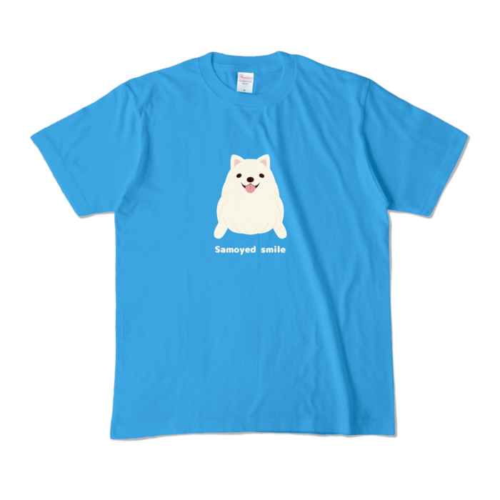 カラーTシャツ　ターコイズ　M