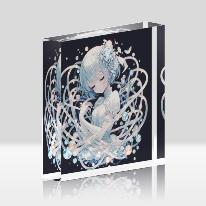 アクリルブロック - 100x100mm