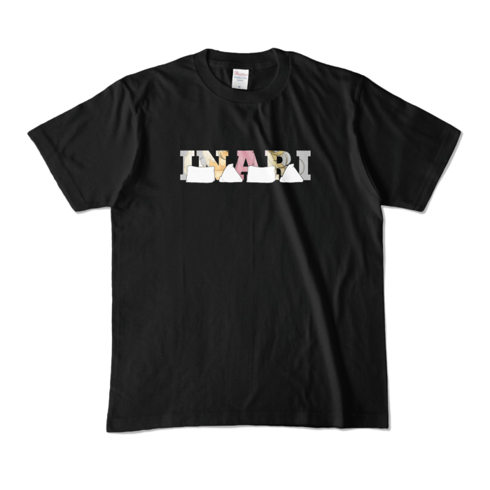 カラーTシャツ(濃色) - M - 正面 - ブラック