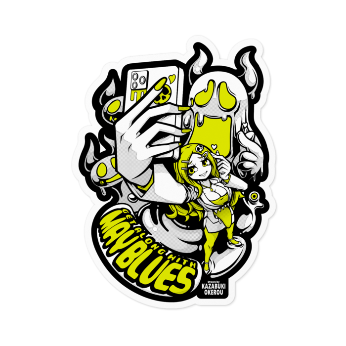 ステッカー - 100 x 100 (mm)