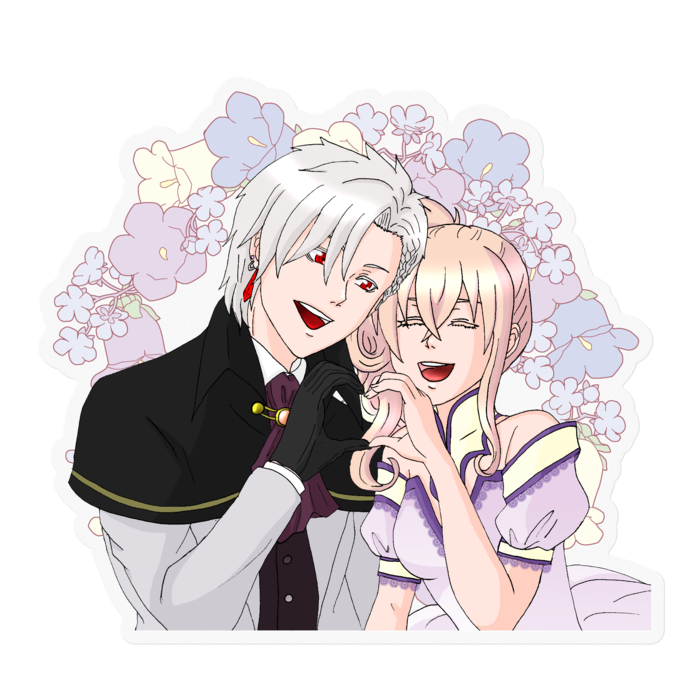 ステッカー - 100 x 100 (mm)