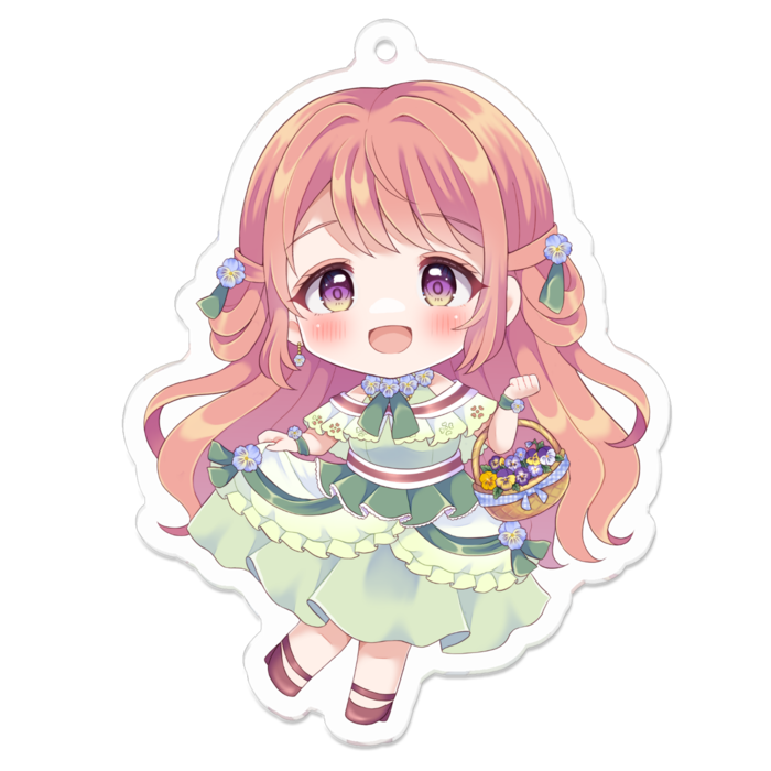 アクリルキーホルダー - 70 x 70 (mm)