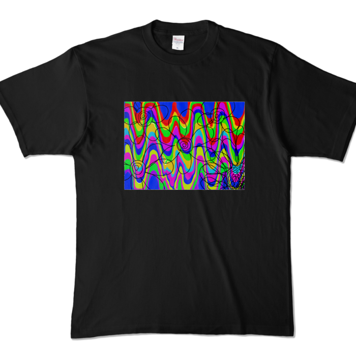 カラーTシャツ - XL - ブラック (濃色)