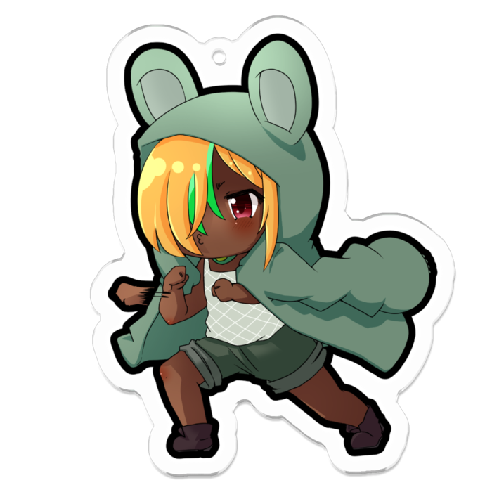 アクリルキーホルダー - 70 x 70 (mm)