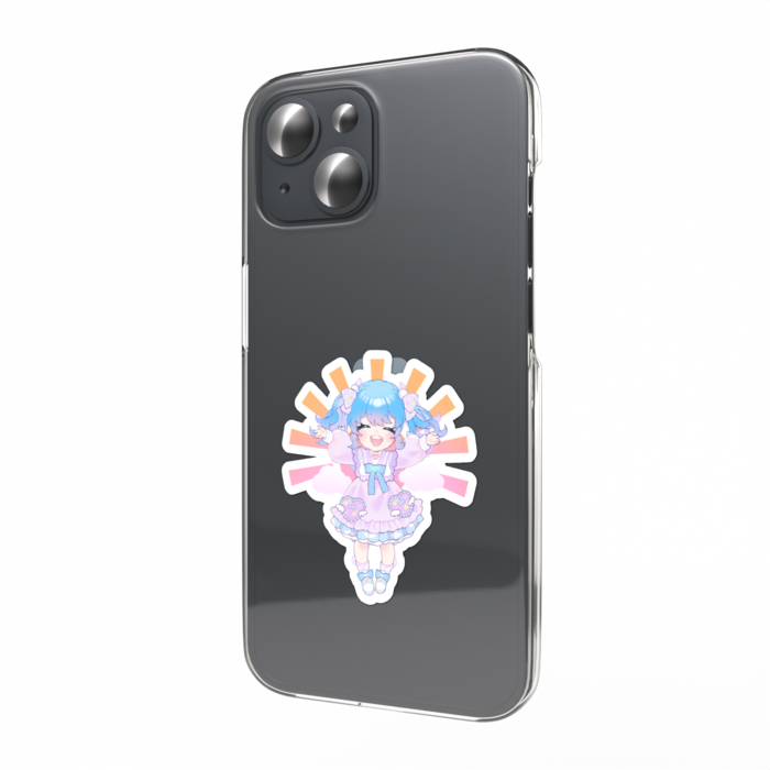 スマホステッカー - 背景あり