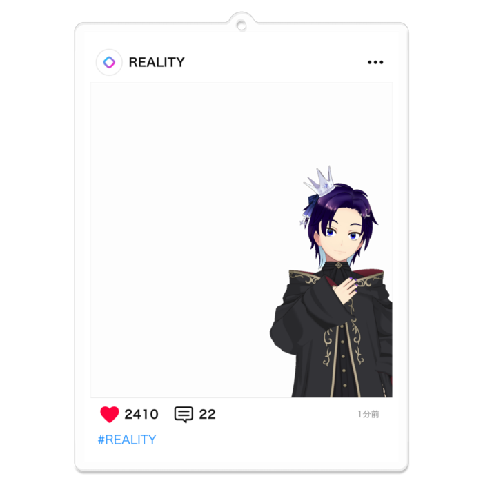 アクリルキーホルダー - 100 x 100 (mm)