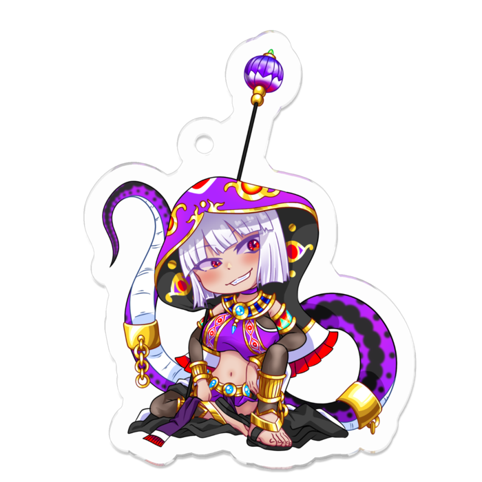 『アポピス』アクリルキーホルダー - 50 x 50 (mm)(2)