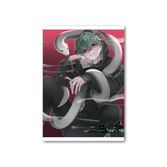 フォト風カード - 縦 - 片面