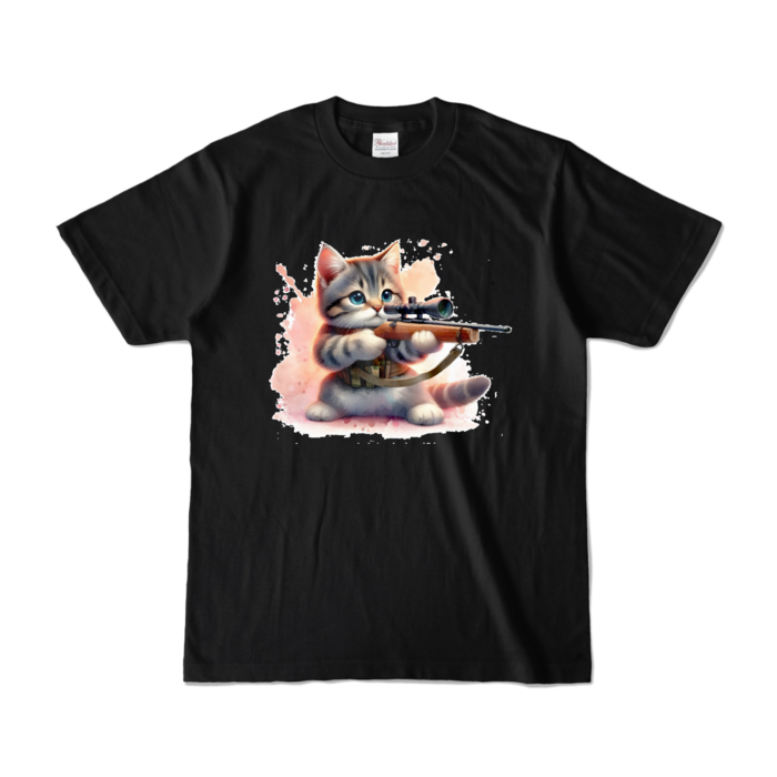 カラーTシャツ - S - ブラック (濃色)